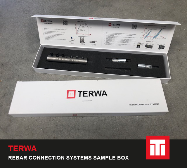 terwagroup's tweet photo. Do you want to gain experience with our Rebar Connection System products? Then the Terwa Sample Box might be an interesting option. The sample box contains samples of our: ALC, PSA, PSA+PSC &amp; TSE.

For more info, please contact us: info@terwa.com

#concrete #build #Construction https://t.co/HIzHNSAf9S