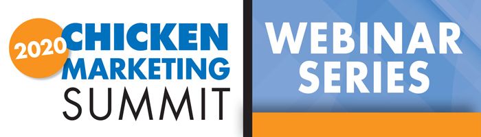 Register for the last Chicken Marketing Summit webinar on July 1 featuring "What COVID-19 caused retail shifts will last." Examine the impact of the pandemic on consumer behavior and lasting impacts, featuring Chris DuBois, Joyce Neth. Sponsored by Zoetis. buff.ly/2YYUaFb