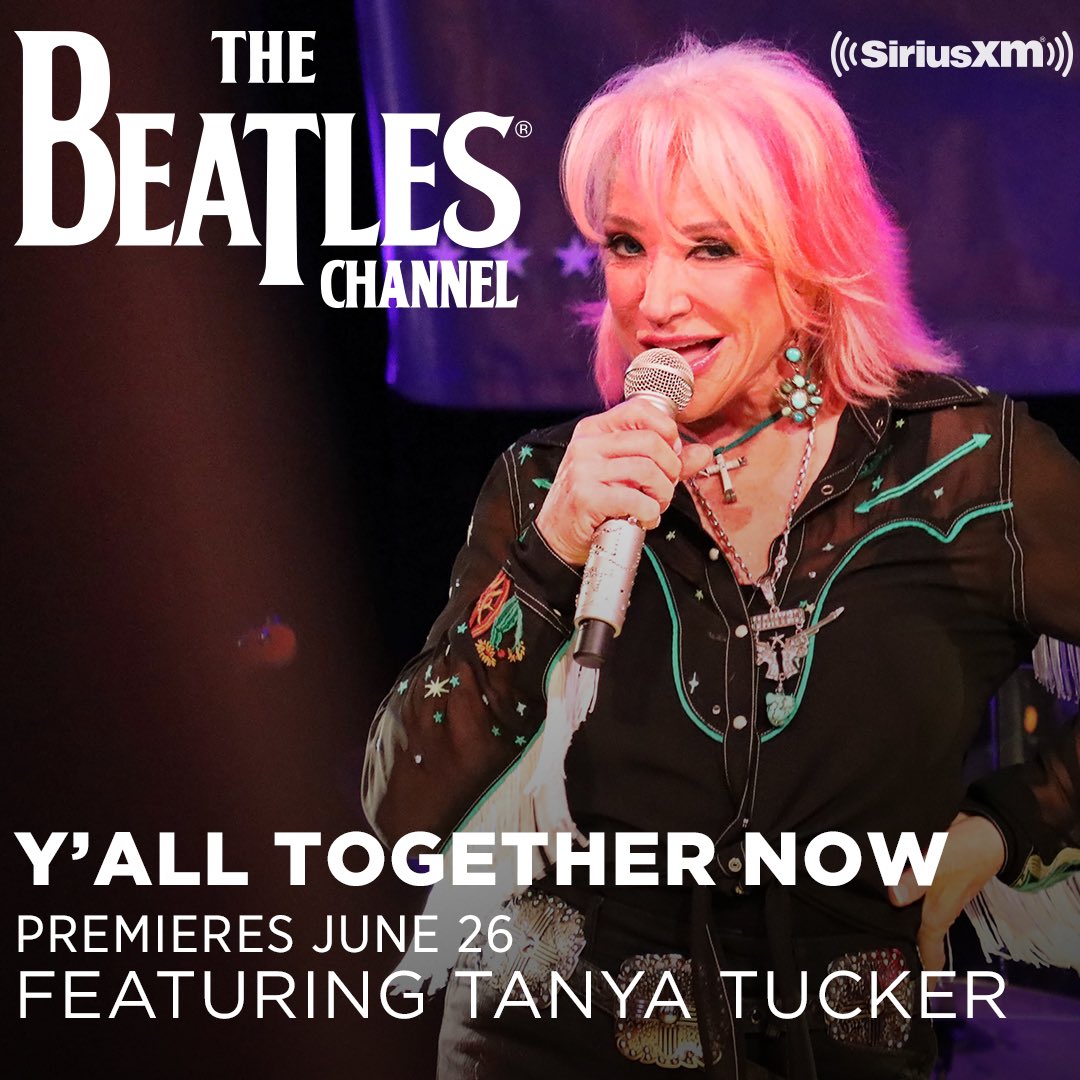 I’ve always admired The Beatles. Hear the latest edition of Y’all Together Now starting June 26 with Host @tracygershon, exclusively on The Beatles Channel and the @siriusxm app. siriusxm.us/YallTogetherNow  📸 <a href="/DKupishNash/">Derrek Kupish</a>