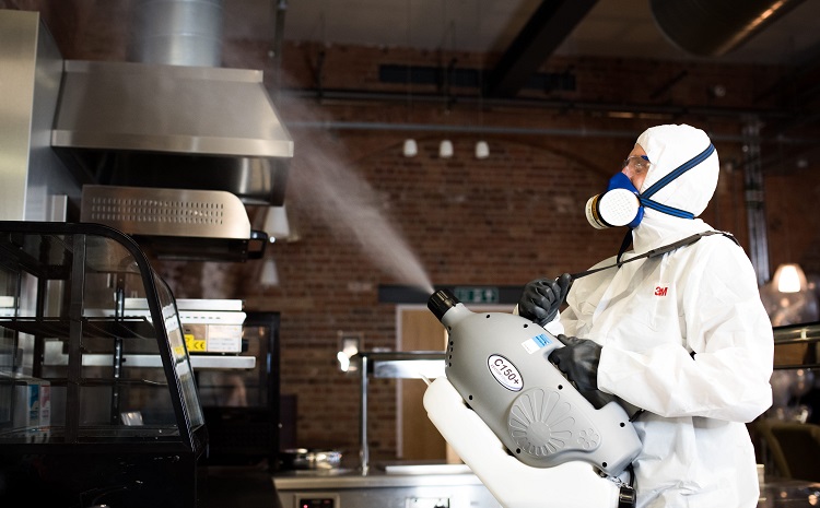 Have you heard of #Coronavirus fogging? ☁️

#Covid19 is highly contagious and most likely to be airborne. Our specialist 'fogging' machines turn a high-grade #sanitiser into droplets so that they can reach every point on the premises.

For a quote, give us a call 👉 0208 938 3827