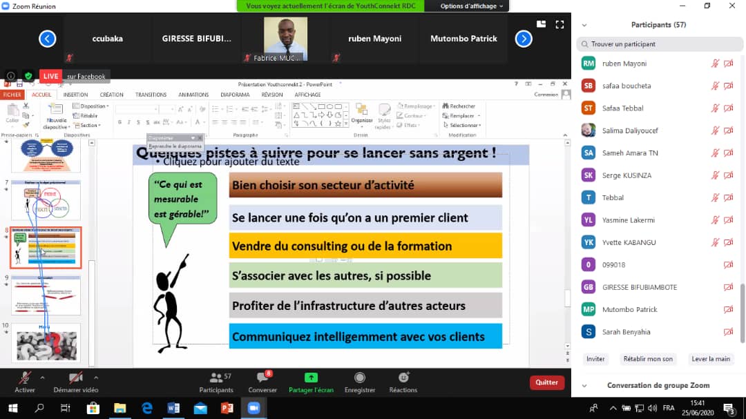 youthconnektrdc's tweet photo. #RDC Quelques pistes à suivre pour se lancer sans argent !! #YouthConnektConference #YCConference @PNUDRDC @PNUDRDC @ypard_rdc @TopCongo @radiookapi @IITA_CGIAR @lrudasingwa @NellyKankolongo @sergekbk @SurpriseTropic1 @7sur7_cd @congounites2014 https://t.co/balbILPnGm