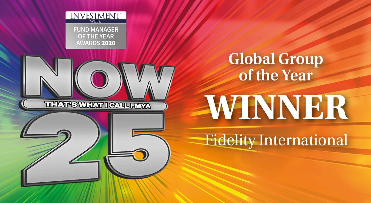 InvestmentWeek's tweet photo. The winner of Global Group of the Year in 2020 is... Fidelity International! Congratulations to the team at @FidelityUKPro #FMYA https://t.co/JktwXsod1V