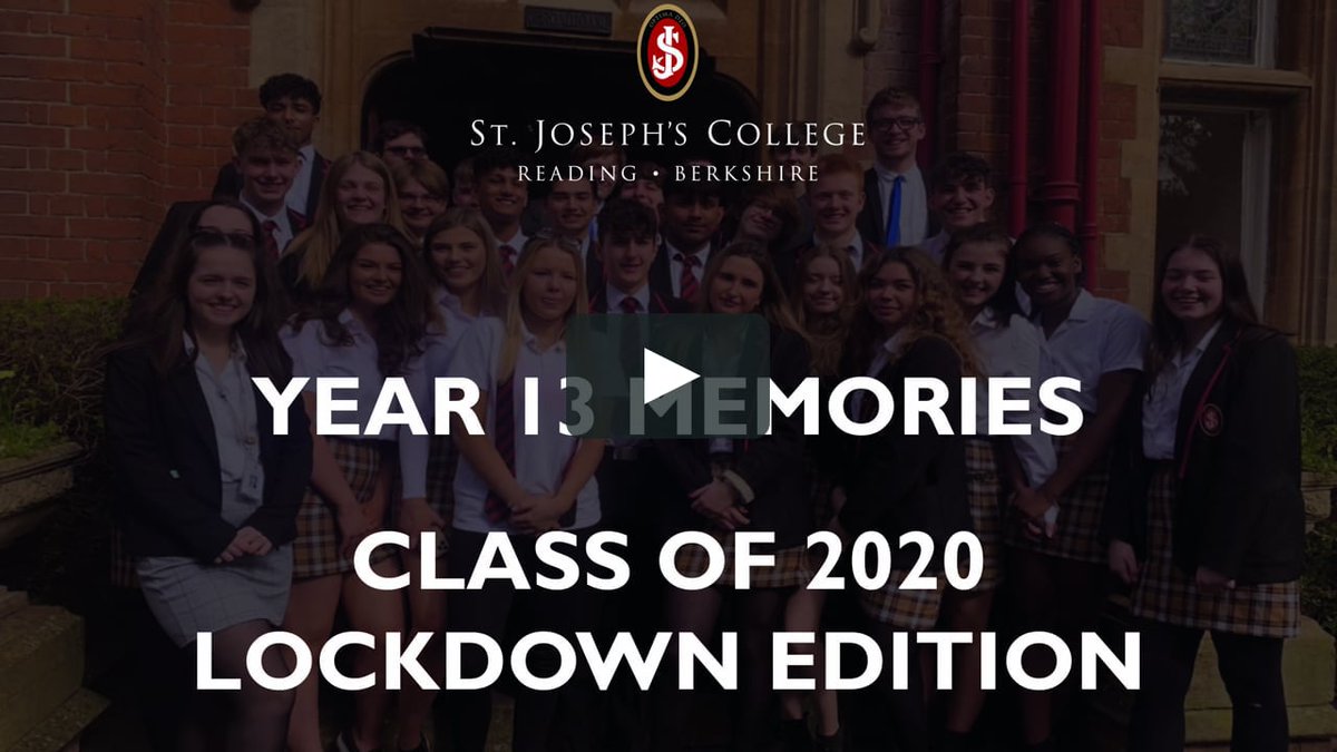 sjcrmain's tweet photo. Last week we said goodbye to our Year 13 leavers in their end of year virtual assembly. We are extremely proud of each of you and wish you the best of luck in the new adventures you are about to embark on.

Welcome to the St Joseph's alumni community!
https://t.co/RubFMGdhBz https://t.co/Uw03emgk2Q