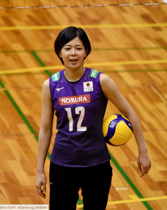 炭治郎 佐藤美弥選手 笑顔がとても素敵 バレーボール 佐藤美弥 可愛い Vleague 日立リヴァーレ