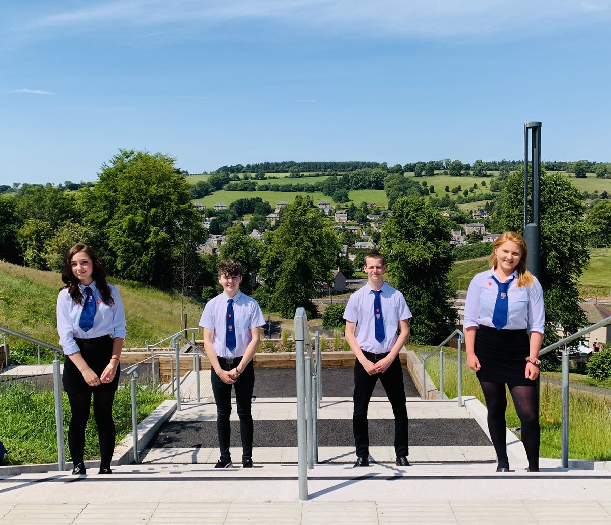 JGCLearning's tweet photo. @JedburghGrammar would like to announce our School Captains for the year ahead. Congratulations and we look forward to working with you in our new home 🏫👏🏻👏🏻👏🏻 https://t.co/tGXORFVJAy