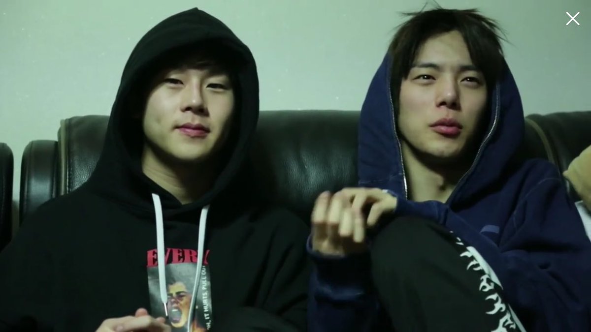 Extra my baby jooheon and minhyuk