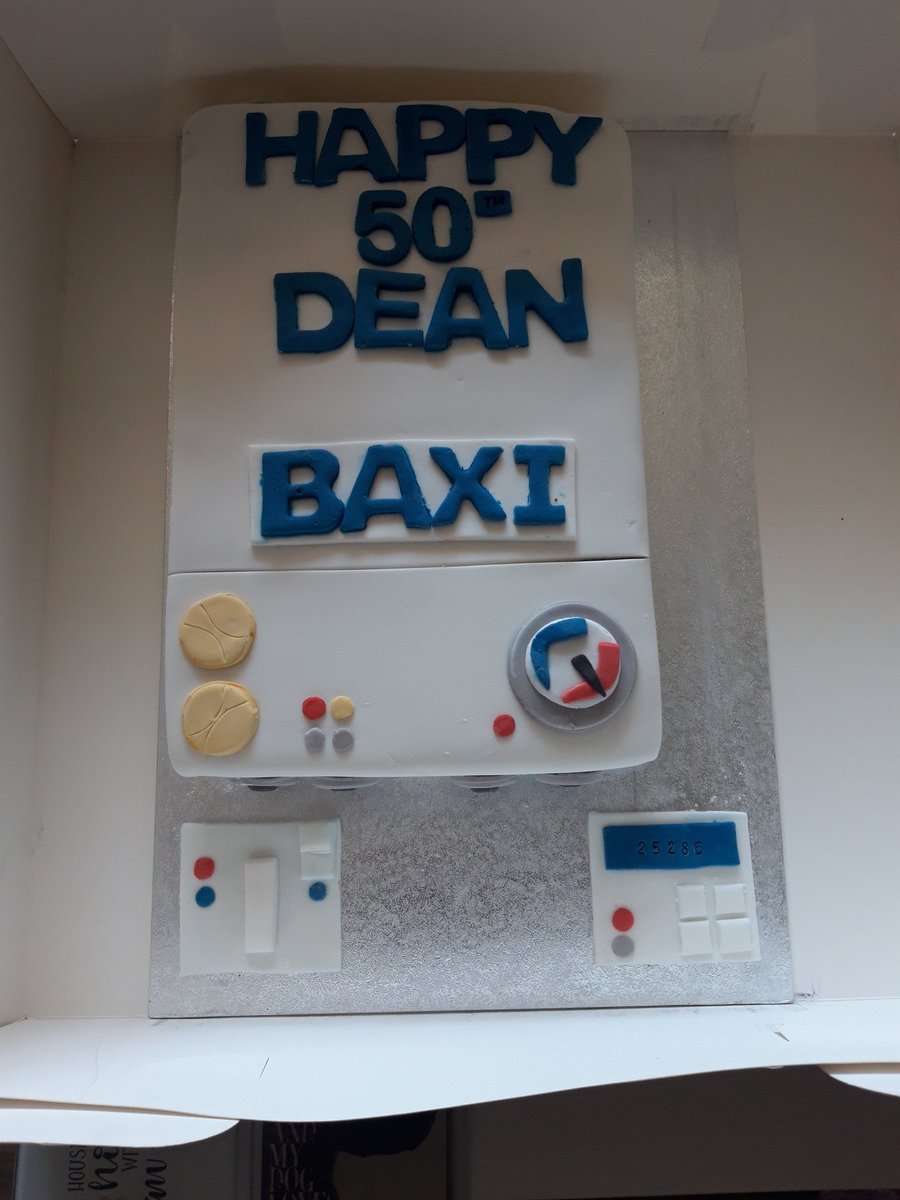 Birthday Cake just been delivered....Comes with a 10 year Warranty........<a href="/baxiboilers/">Baxi UK & Ireland</a> #HappyBirthdayToMe