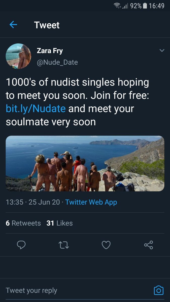 Free Nudist Dating - Bedford Naturist on Twitter: \