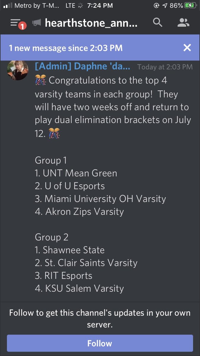 KSUSalemESPORTS's tweet photo. The Salem Hearthstone team has advanced to the TESPA National Championship playoffs! This is no small thing for a small team. They have a short break before the playoffs then back to the thunder dome where 4 teams battle it out. GOOD LUCK, Salem! https://t.co/83tuDxfR4L https://t.co/633kmf8Y5m