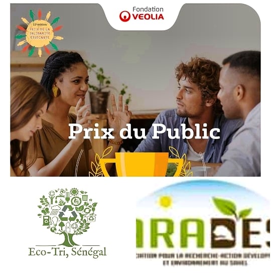 EcoSenegal's tweet photo. Plus que 5 jours⏳
Voter pour notre projet #ecotri, qualifié à la finale 🏆 du #Prix de la Solidarité Etudiante 2020, dans la catégorie #Protection de l'environnement et de la biodiversité.
Cliquer sur le lien 👇 et valider le vote dans votre email 😊 https://t.co/jtaLJ40sSN https://t.co/PZ8IVCtRYI