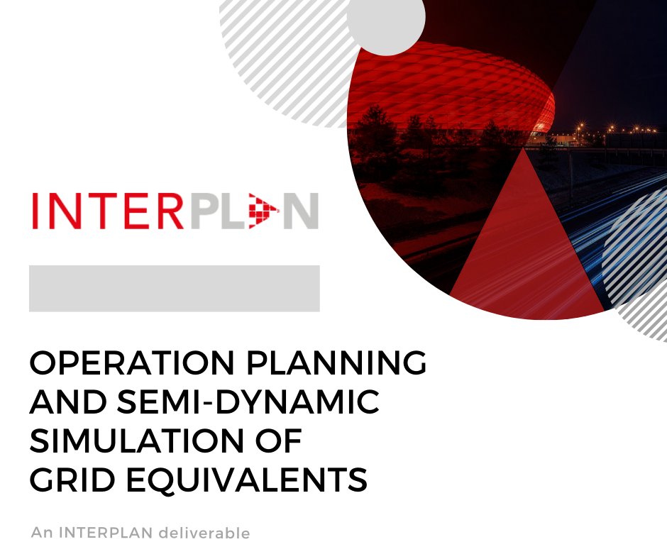 INTER_PLAN's tweet photo. Read now our report "Operation planning and semi-dynamic simulation of grid equivalents" to learn about #INTERPLAN's Integrated Network Operation Planning tool.

➡️https://t.co/WqGNRnxRN6

#H2020 #TSO #DSO #energystorage #electricity #network #systemoperator #EU #grids https://t.co/TbyFRa04nZ