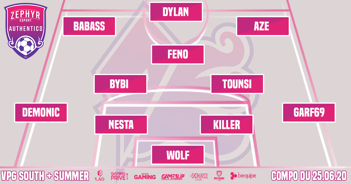 Bonsoir après une bonne session hier ce soir on vas faire le max pour confirmer en <a href="/OfficialVPG/">Virtual Pro Gaming</a> et <a href="/eSportFA_FR/">ESPORT FOR ASSOCIATIONS</a> 

🏆Summer
🆚<a href="/FRS_Esport/">FRS_eSport 🎮</a> 

🏆<a href="/VPGPremierSouth/">Premier South</a> 
🆚@SouthendeSports 

🏆<a href="/VPGPremierSouth/">Premier South</a> 
🆚@Clever_Eleven 

🏆Summer 
🆚@SCL_eSport 

Voici la compo :