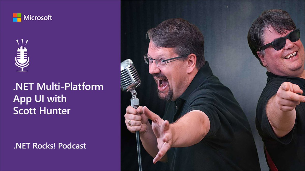 dotnet's tweet photo. #dotNETRocks talks to @CoolCSH about the #dotNET Multi-Platform App UI and how we're unifying elements to make #OneDotNET (including the UI stacks and #Xamarin), letting you make a single project that covers Windows, OS/X, iOS and Android.
Listen in: https://t.co/yOGbHZ0ILo https://t.co/RaeiUTdLmU