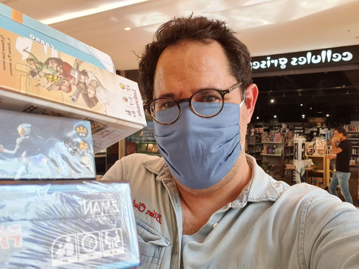 BDPHILOU's tweet photo. #ShopTonJeu #CellulesGrises #Evry! On prépare les vacances avec : #PandémieZoneRouge @Zmangames_ / #TheCrew @IELLO_France / #CarroCombo @Gigamic et #ColtSuperExpress @ludonaute ! 😁 https://t.co/GB32uDDOMe