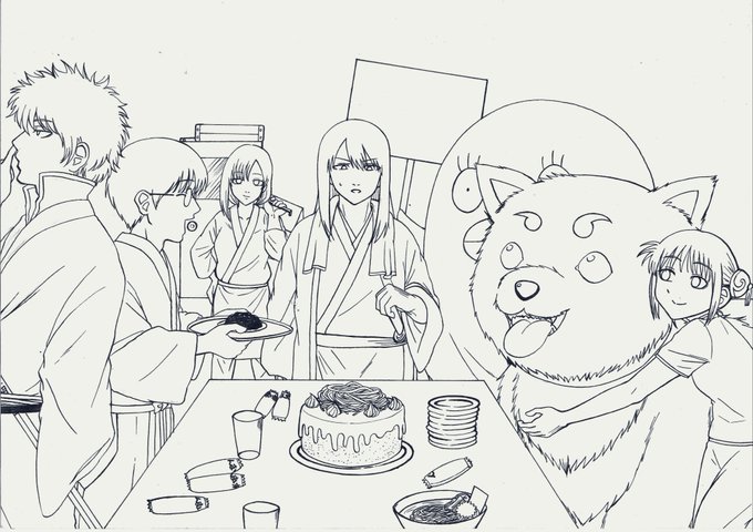 とりあえず線画だけ…!!
頑張って完成させます!
#桂小太郎生誕祭2020 