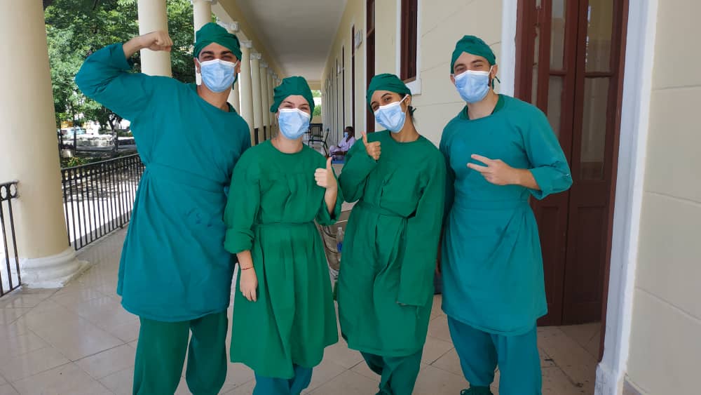 Estamos en la recta final de esta batalla VS #COVID19 y el <a href="/AlmaCujae/">Alma Cujae</a> apoya al personal de #salud del #LaCovadonga.

#CubaSalva
#CubaPorLaSalud #SomosContinuidad
#AccionesqueEngrandecen 

<a href="/BrunoClavelo/">Bruno Clavelo Elena</a> <a href="/jacobo_odalys/">Odalys Jacobo Rodríguez</a> @Ernesto34304337 <a href="/DanhizDP/">Danhiz Díaz Pereira</a> <a href="/AndresCarvaE/">Andres Carvajal</a> <a href="/RainerSM13/">Rainer Sarmientos 💯🇨🇺</a>