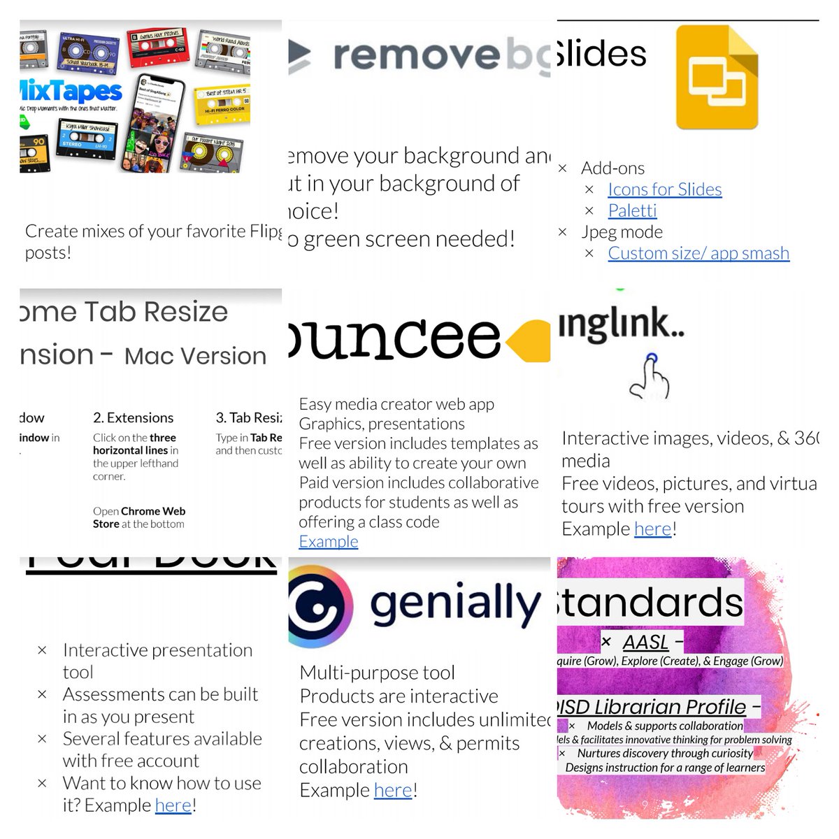 CHPrepLibrary's tweet photo. I learned about new ways to use my favorite #technology tools such as chrome extensions for Google Slides and have a bunch of new tech tools to check out! Thanks @HeatherHornor & @DISD_Libraries! #levelupDallasISD @chapelhillpl https://t.co/xMuNw1TZnr