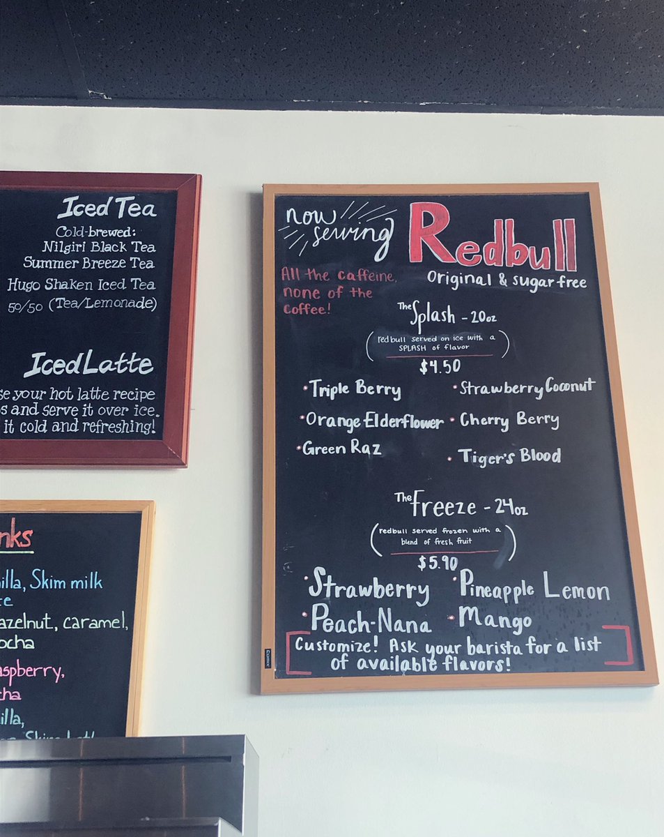 JSCoffee4's tweet photo. The full menu is up &amp; running! Come in and give it a try! 🤩 https://t.co/zyhC8HZAhu