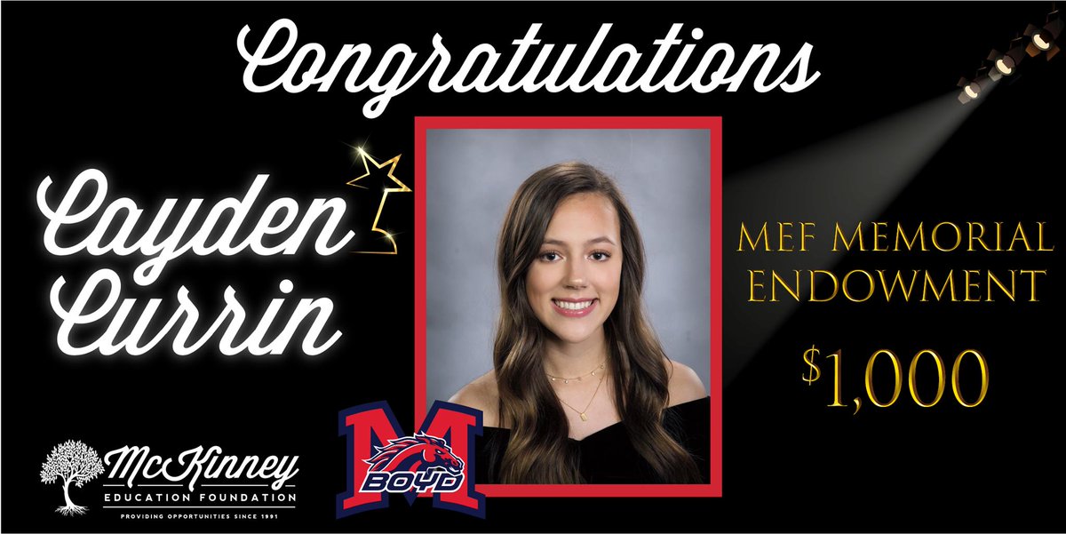 McKinney Education Foundation tweet media