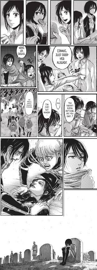 P on Twitter: &quot;Every time I see those Sasha/Mikasa panels from the manga,  it makes me feel sad. I loved their friendship, even though it was subtle  it was great. Mikasa is