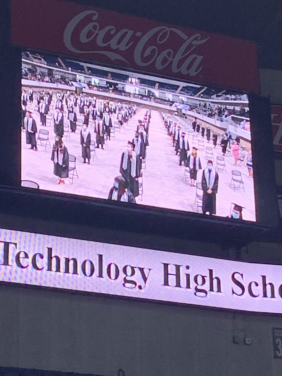 ElisaFerrell12's tweet photo. @NewCenturyTHS graduation underway!  @TiggerLovesMath @HSVk12 @AlabamaAchieves #Graduation2020 https://t.co/W5zDauSs1k