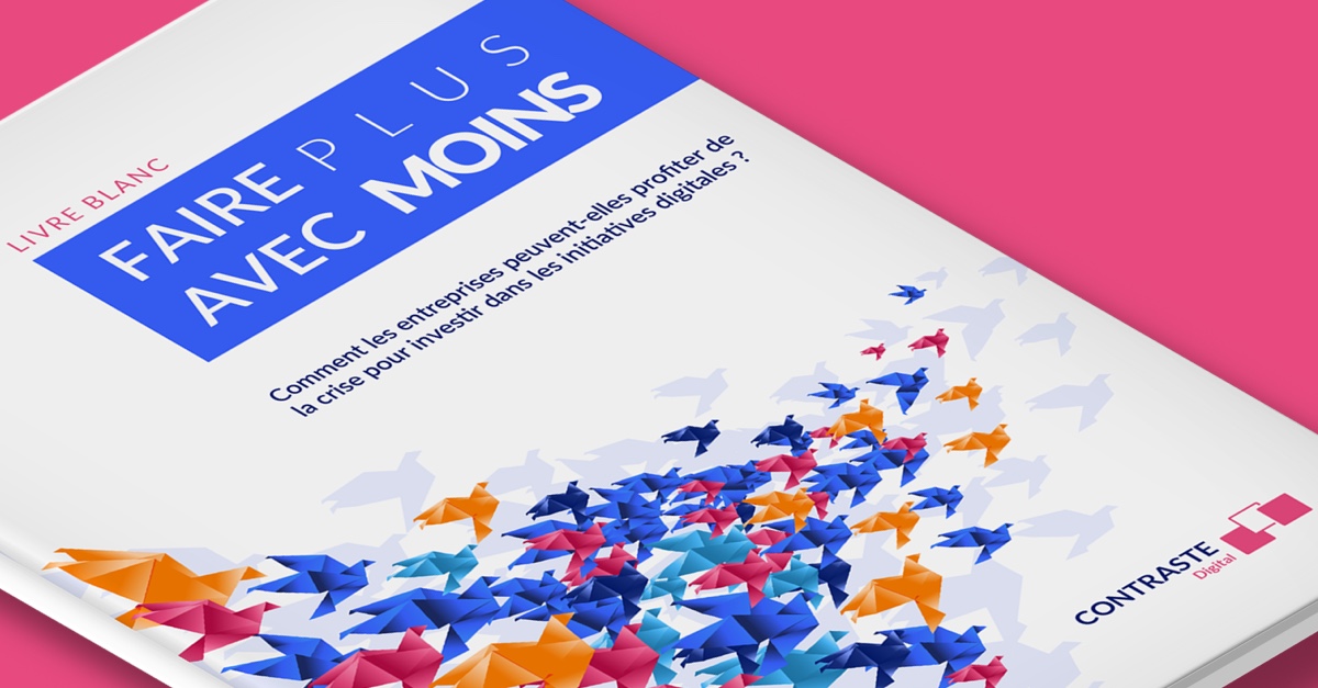 ContrasteDigit's tweet photo. 📖[Nouveau Livre Blanc] Découvrez comment faire PLUS avec MOINS pour digitaliser vos services. Des exemples concrets et des conseils pratiques ICI👉 https://t.co/hE1CgHKpRb https://t.co/MOgABfUSGI