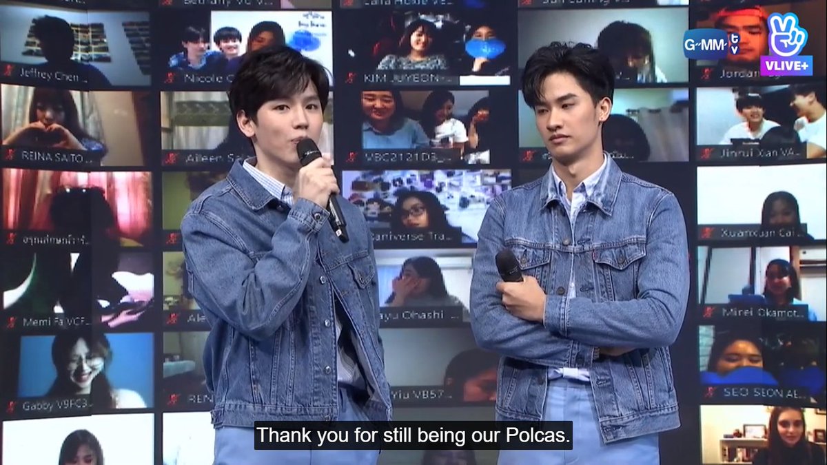 Day 61:  @Tawan_V  @new_thitipoom it's been 2 weeks since your fan meeting and I'm still so proud of the both of you for doing a great a job. Always remember that "once polca, always polca" so no matter what happens, Polcas are here for you. Mahal ko kayo  #GlobalLiveFMxTayNew