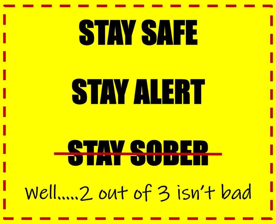 With the announcement that pubs can reopen soon, remember the following 😉 🍻 
#Pudseypubcrawl #Stayalert