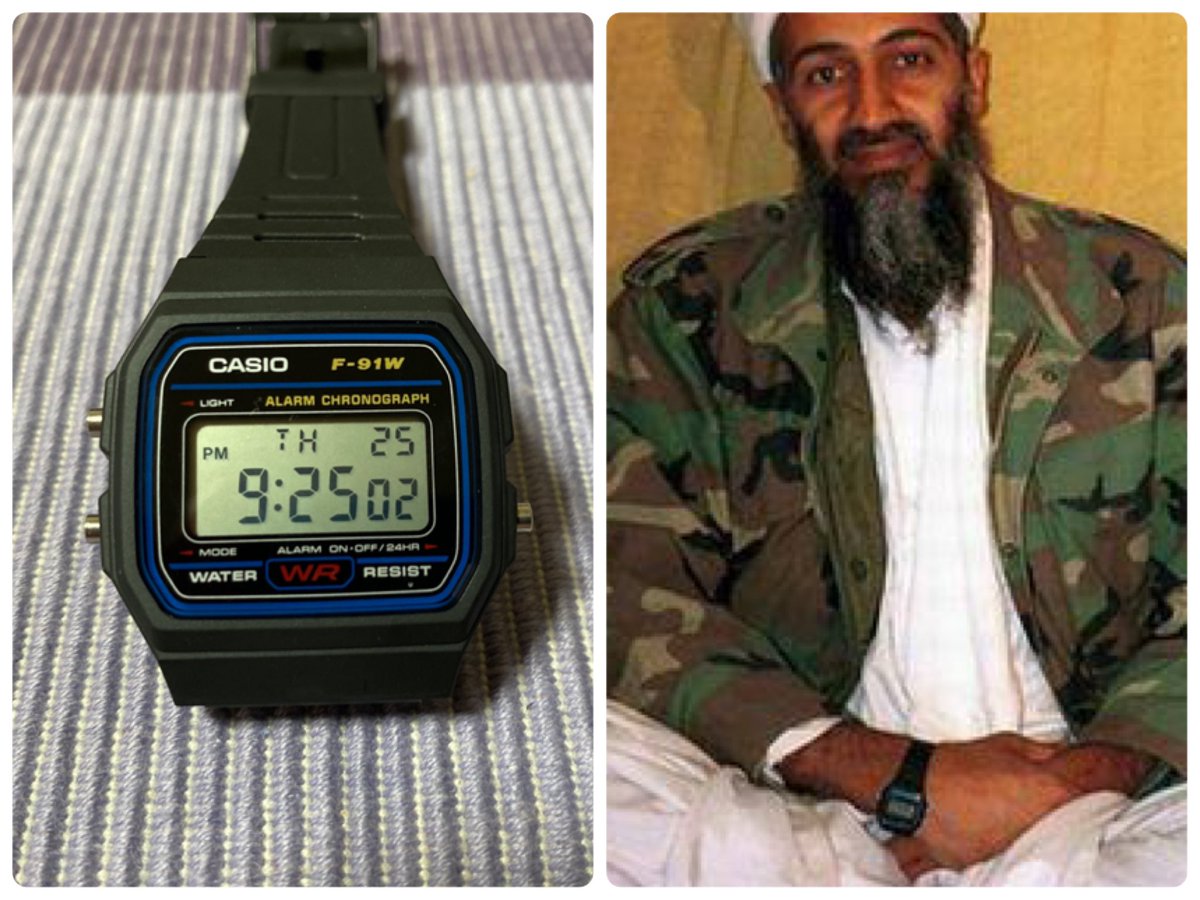 ゆ一じろ一 チプカシの世界に落ちたらそこは沼 ビンラディンモデル オダギリジョーモデル バックトゥザフューチャーモデル ローマ法王モデル New テロリストからローマ法王まで選ばれる信頼のcasioクオリティ ダサい だが それがいい チープ