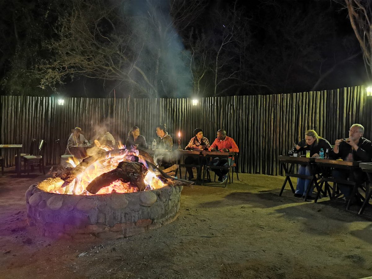 DitholoLodge's tweet photo. Throwing it back to a time before social distancing! Our Boma dinners were a time for making fast friends with strangers, to enjoy t... #TBT
#DitholoGameLodge #OrionHotels #ThrowBackThursday #SocialDistancing #AfricanNights #BomaFire #SaveLocalTourism #SaveSATourism #SupportLocal https://t.co/jyHpHGFoVN