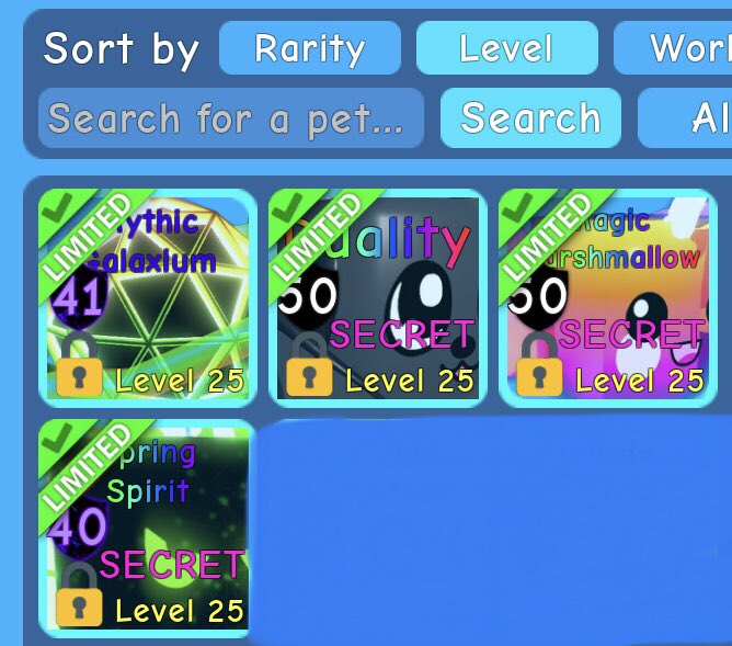 Code Defild On Twitter Show Me Your Secret Pet Inventory In Bubble Gum Simulator So The Icons And Lets See How Op Everyone Is - code defild on twitter new oof doggo and testing how op all mythical maxed level pets are in roblox mining simulator link https t co ld0fqhm0hy https t co gnhkiikcfb