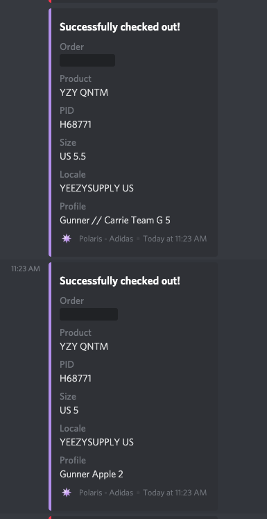 gunnertierno's tweet photo. COOKED 5 PAIRS Yeezy QNTM Barium on LIVE!! +3 more @j_LGN got me 😈

Bot: 
@polarisaio @polarissuccess
Proxies: 
@Leafproxies @hawkproxy 
Cook Group: @YeezyGodDiscord https://t.co/GSaktsiUa2