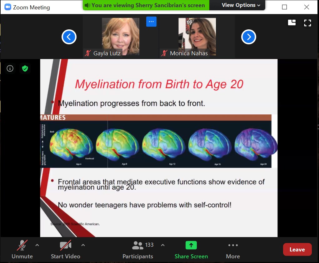 R4SpecialEd's tweet photo. National presenter, Sherry Sancibrian from @TTUHSC is hosting the #R4SEI virtual breakout session "Looking at Behavior Through a Communication Lens" with 136 attendees!

Lots of great knowledge is being shared on executive functions, addressing challenging behavior, and more. https://t.co/OowkfekKRb