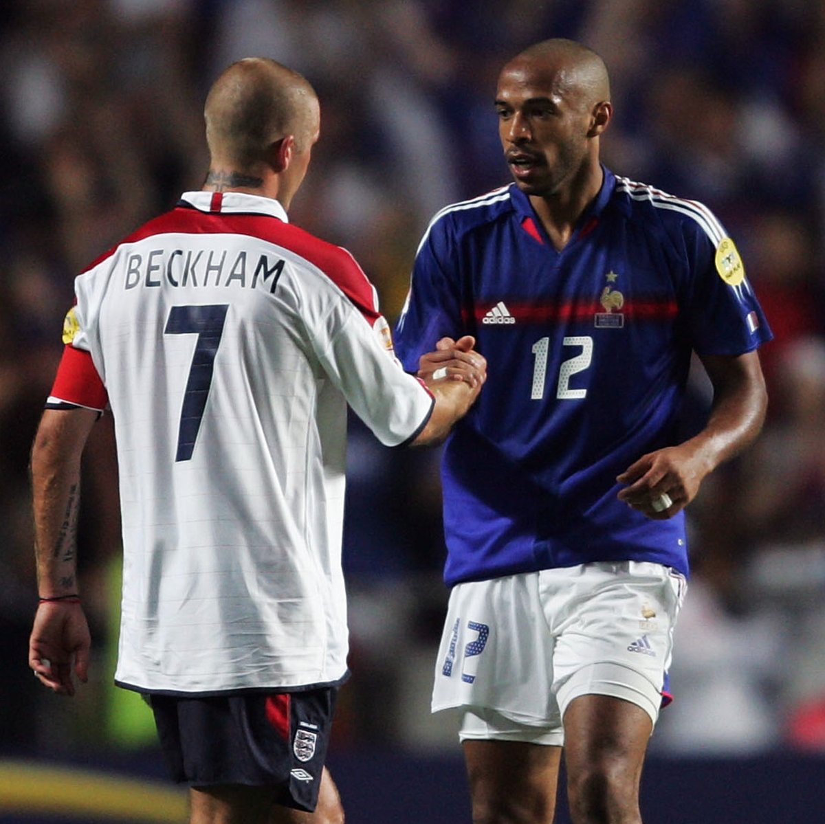 Thierry Henry gets a taste of Beckham's American lifestyle after