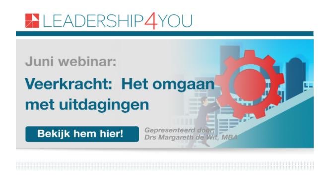 Hoe is uw #veerkracht op moment? Beluister mijn #webinar  lnkd.in/dY-iwam