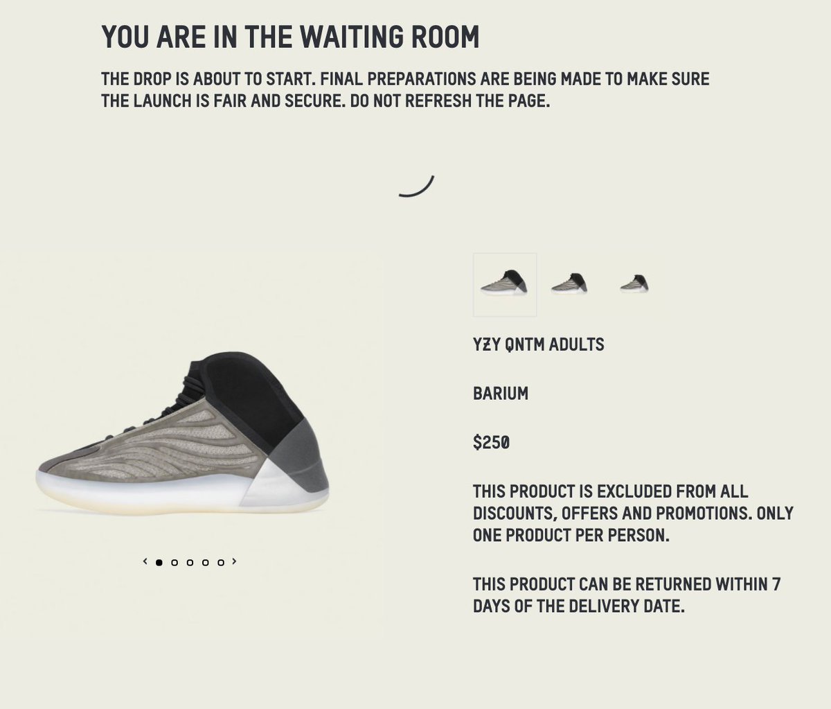 adidas YZY QNTM Store List + Release Info SneakerNews.com