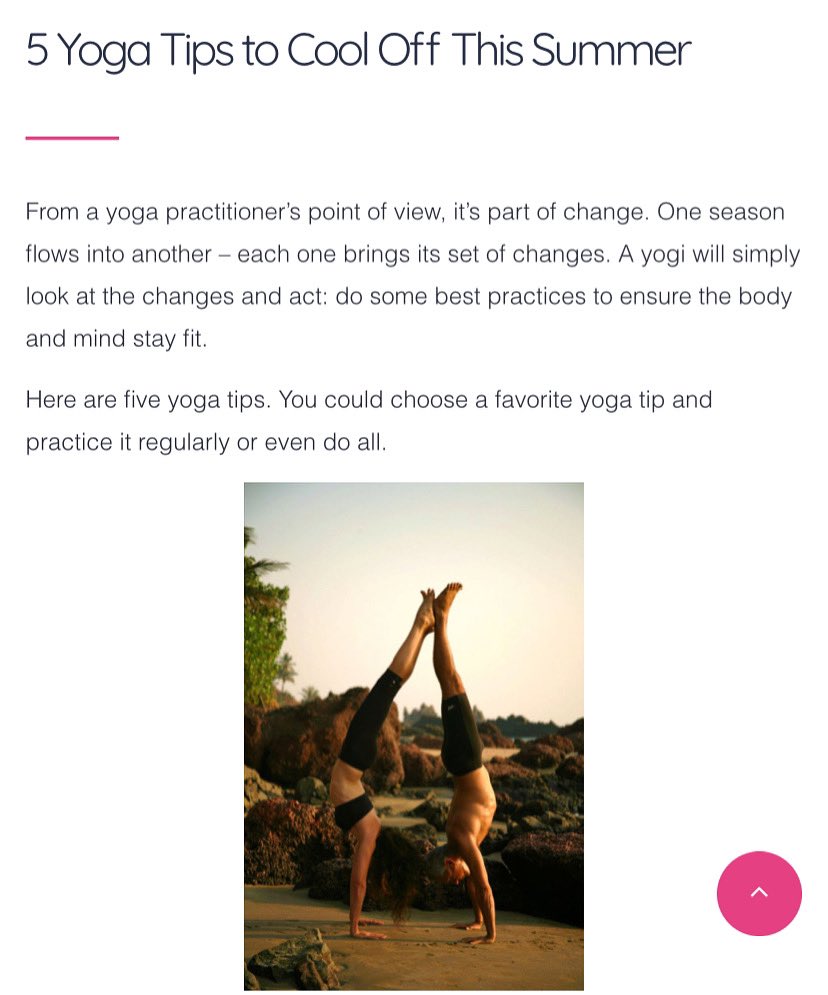 Head over to our website for “5 Yoga Tips to Cool Off This Summer” ☀️🧘🏻‍♀️

inspirayoga.com/2020/06/25/yog…

#summeryoga #ytt #yogateachertraining #yogalondon #yogaspain #yogamalaga #yogalife #yogaeverydamnday #igyoga #yogateacher #yogaschool #yogatraining #yogatips #yogasummer #yogaadvice