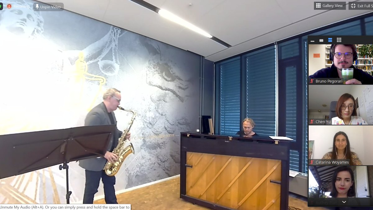An incredible jam session to wrap-up a productive week-intensive summer school at <a href="/iCourts_jur/">iCourts</a>  with <a href="/MikMadiCourts/">Mikael Rask Madsen</a> on the Sax. 

Thank you for such a great (online) academic experience.