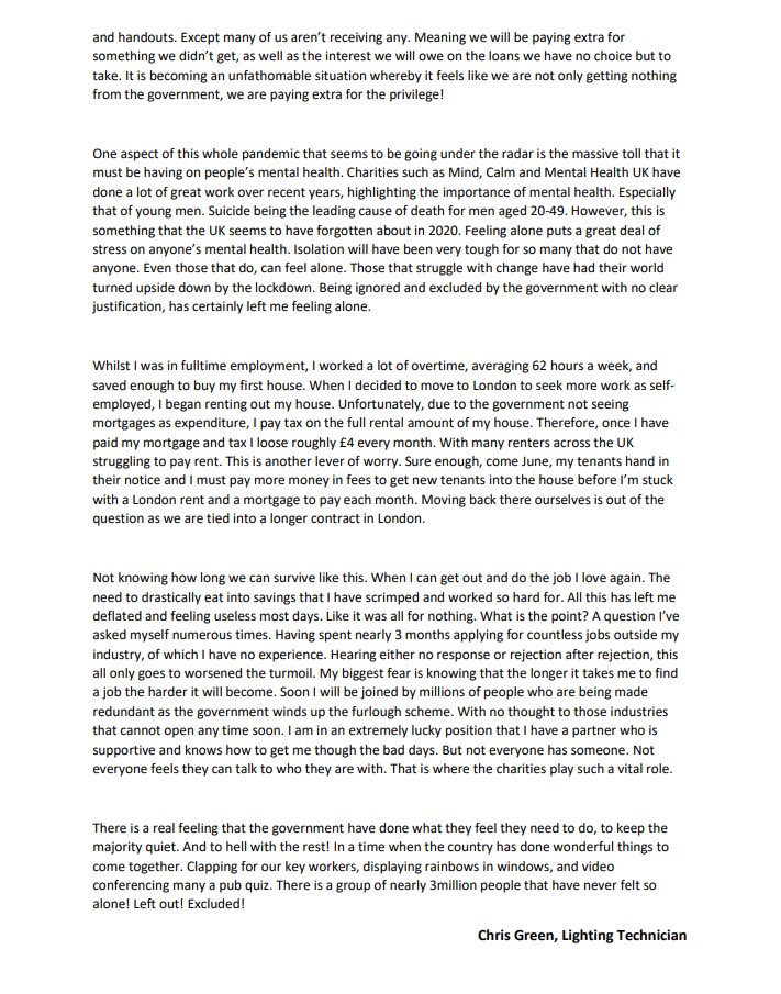 A few weeks ago I was having an incredibly low day. I wrote down what was happening to me during this time. It was a great way to take my mind off things and really lifted me out of a low place. We don’t want much. We just want parity!#ExcludedUK #newlyselfemployed #GapsInSupport
