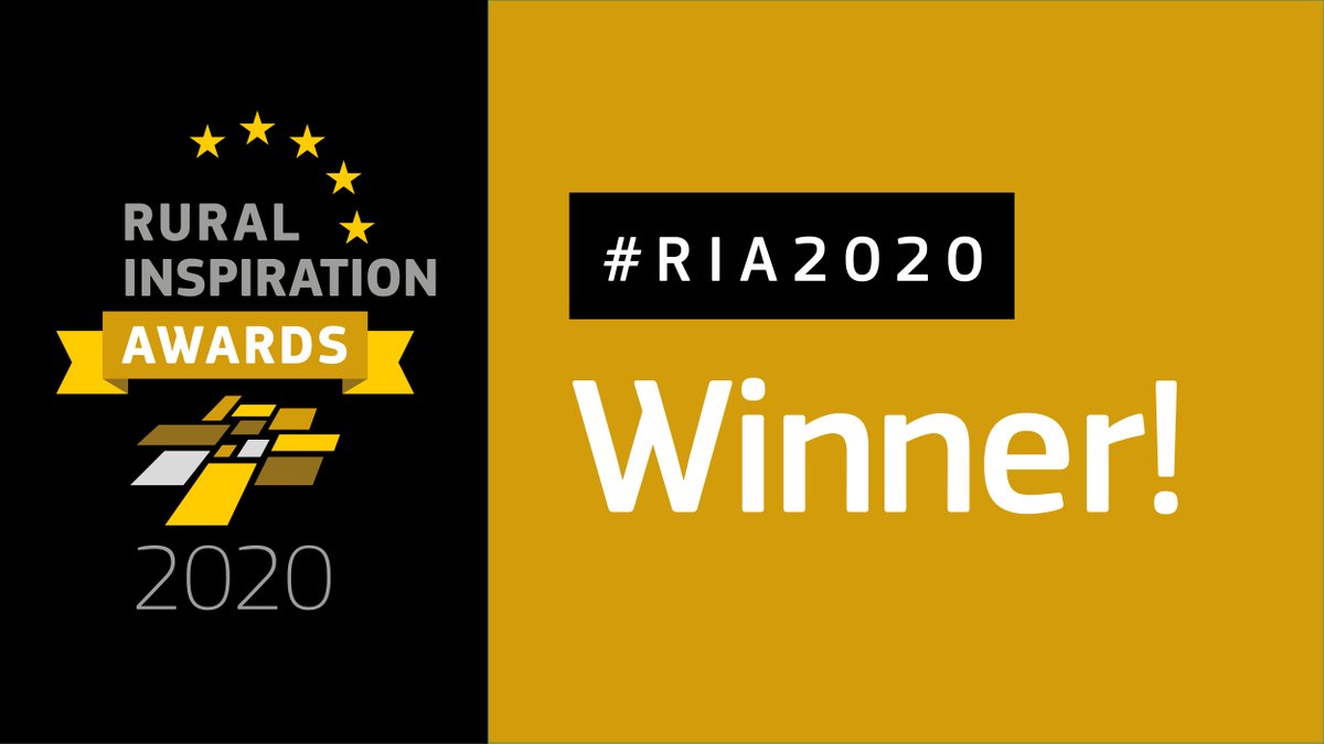 ENRD_CP's tweet photo. 🏆🌟 And the winners of the #RIAwards2020 are:
- #bioeceonomy: BRICKZ 🇳🇱
- #climatechange adaptation: EKOFARMA P. MARADA 🇨🇿
- #climatechange mitigation: FUMOBIL 🇦🇹
- popular vote: Černelič Biodynamic Farm 🇸🇮

Congratulations to the winners and to the nominees! 🎊 https://t.co/R9nLuB9IGT