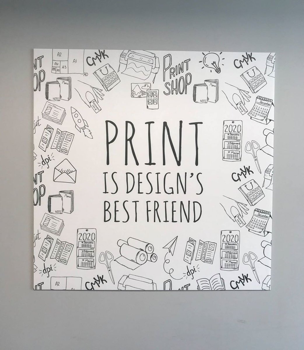 MallardPrinting's tweet photo. Updating some of our office wall art. 🦆🏢🖼️ #MallardPrinting #OfficeDecor #PrintRules https://t.co/Xg3MtcMeA8