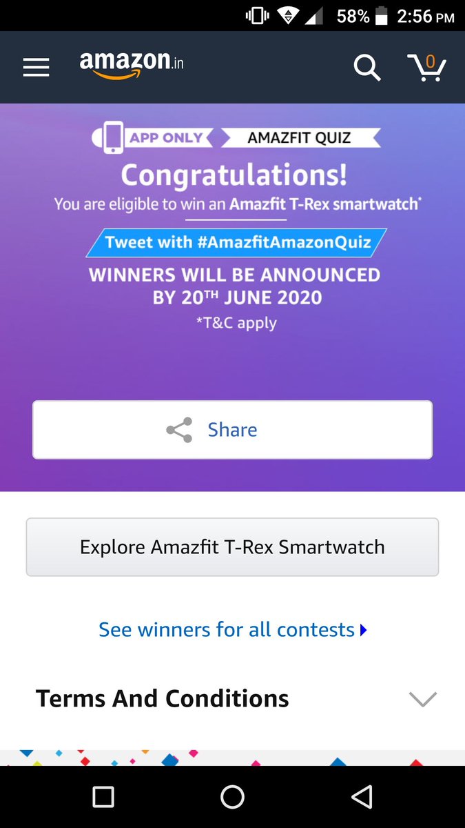 amazon quiz amazfit