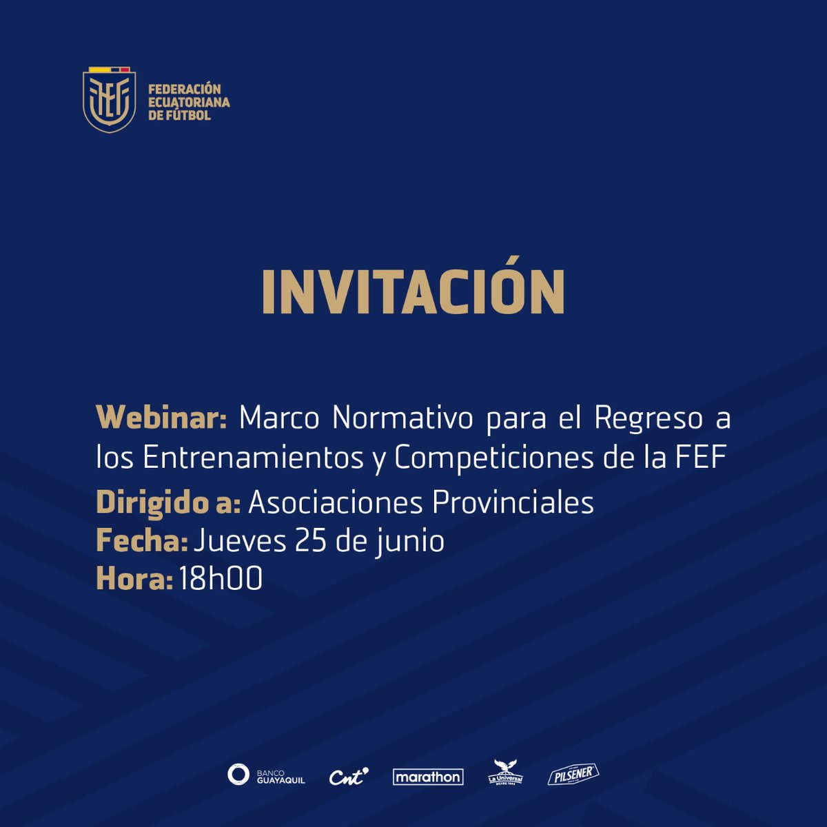 FEFecuador's tweet photo. #InformaciónInstitucional https://t.co/HtfOGlXdiU