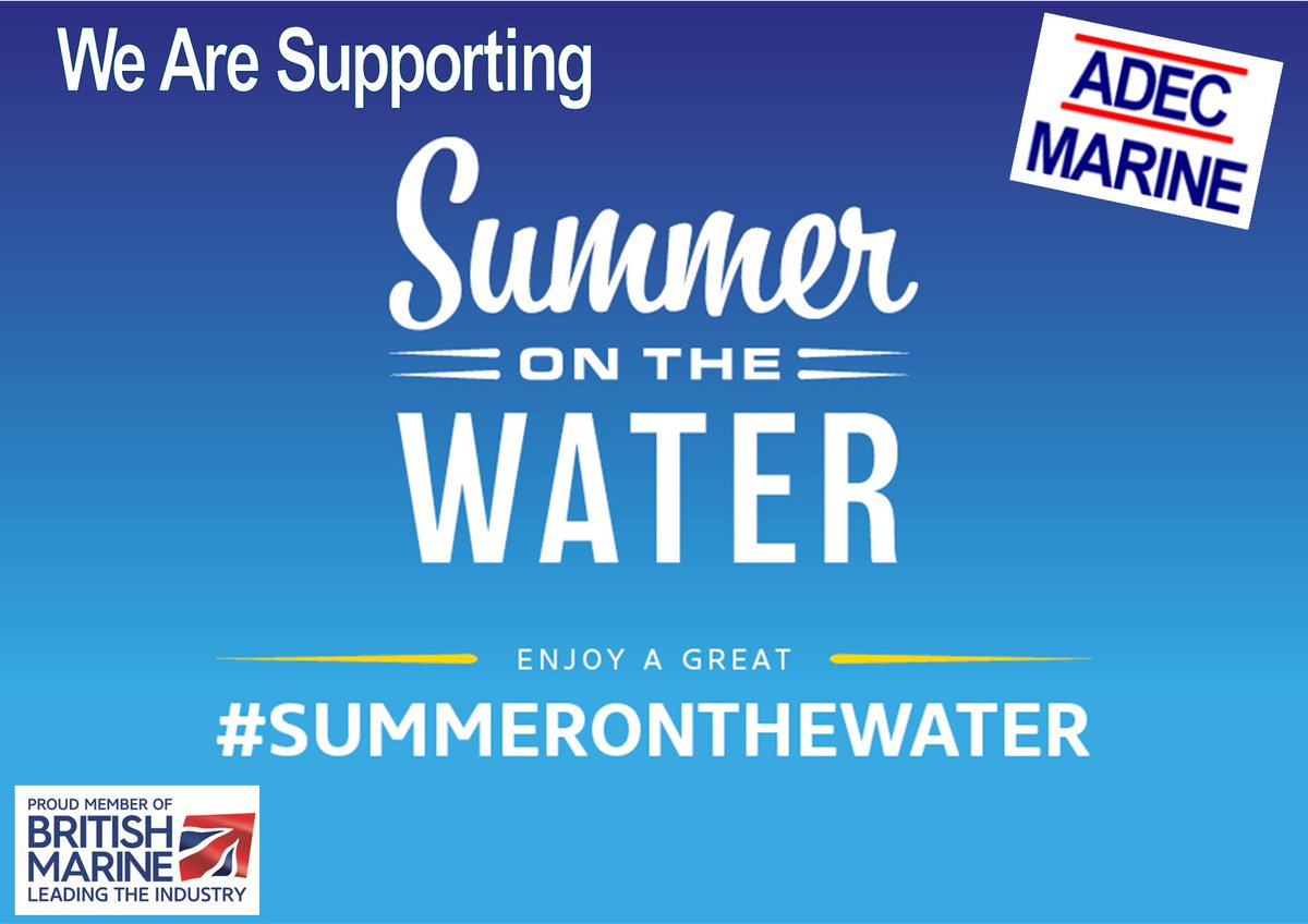 adecmarine's tweet image. Adec Marine is proud to be supporting #SummerOnTheWater!!!  #GetAfloat #Sailing #SafetyAtSea