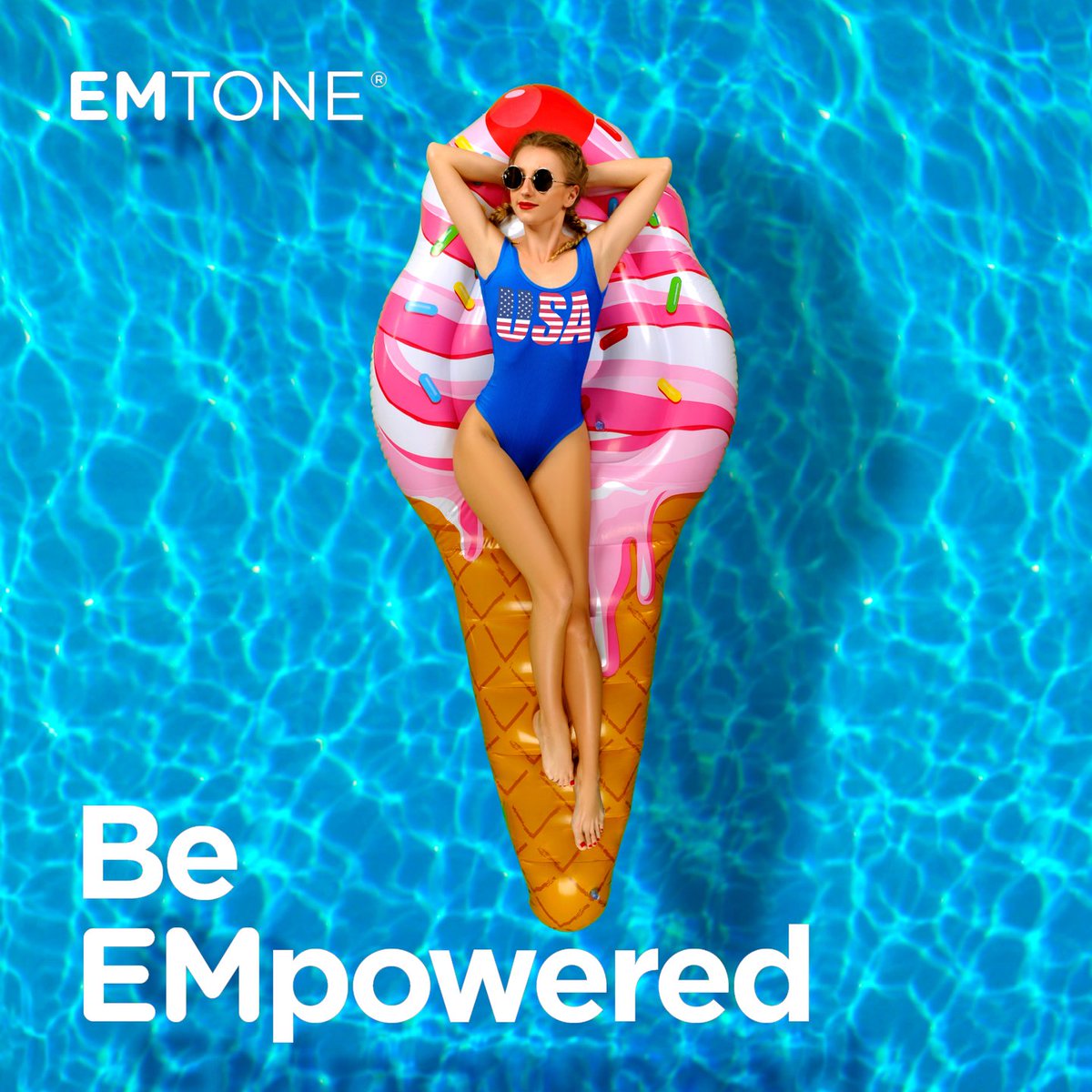 #BeEMpowered  Isn't it time to ditch your coverups and big white beach t-shirts? 
2020 is the year you celebrate your body and its strength with #EMTONE🏝💪🏼🏖👙