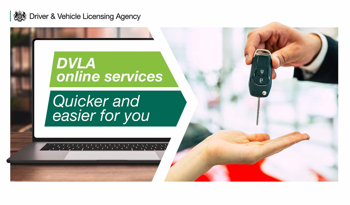 Driver and Vehicle Licensing Agency tweet media