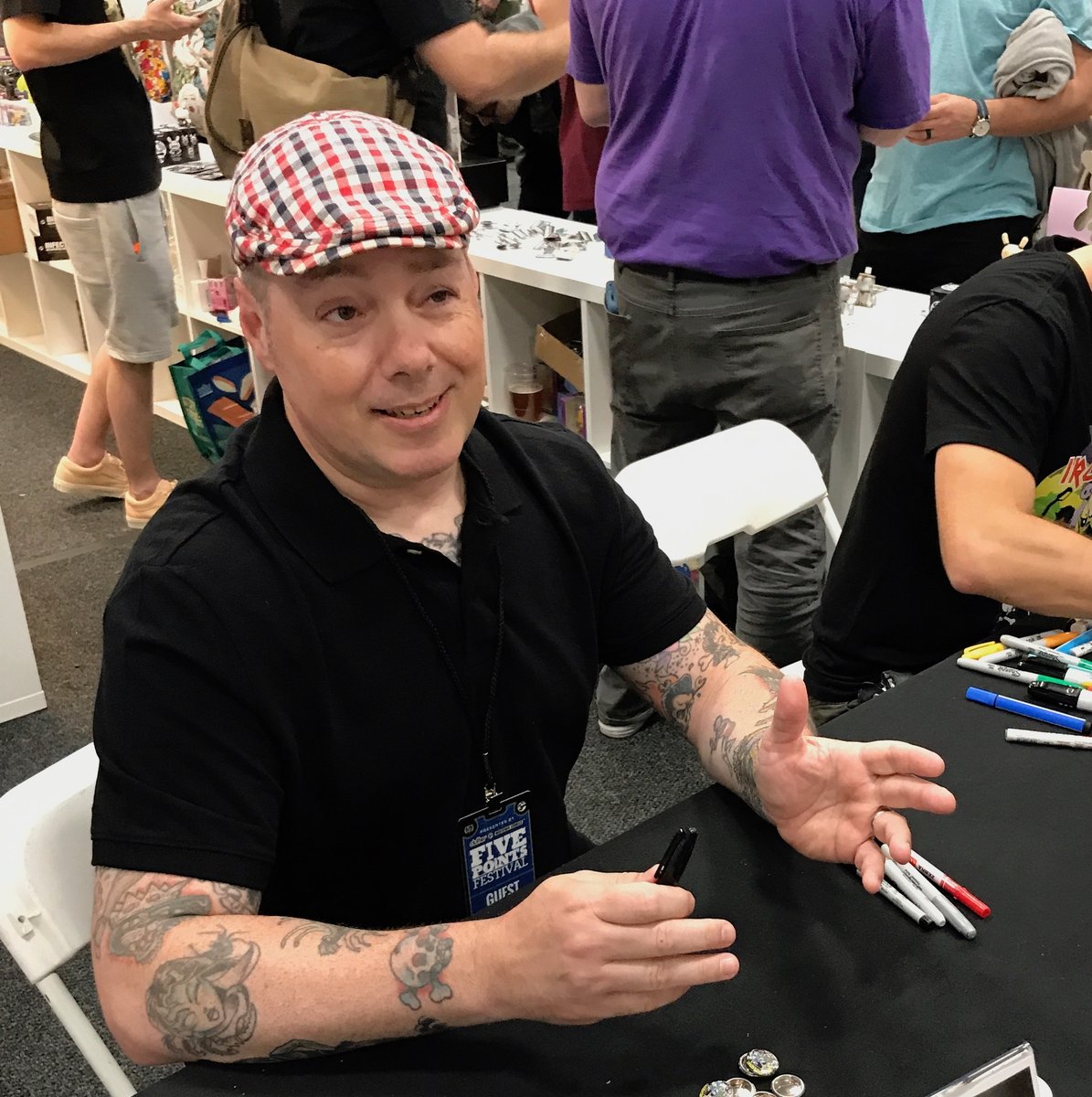 Five Points Festival (@fivepointsfest) on Twitter photo In honor of his new #KAAARG release over at <a href="/cluttermagazine/">Clutter Magazine</a> - here's a picture of the awesome <a href="/greasebat/">KEVIN DOORS</a> back at #FivePointsFest 2017! In honor of his new #KAAARG release over at <a href="/cluttermagazine/">Clutter Magazine</a> - here's a picture of the awesome <a href="/greasebat/">KEVIN DOORS</a> back at #FivePointsFest 2017!