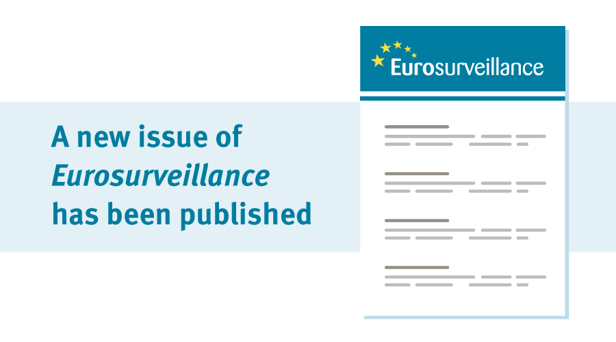 Eurosurveillanc's tweet photo. A new issue of #Eurosurveillance has been published: https://t.co/KCCRk2sMtE
#OXA244 #EColi #coronavirus #embryos #MDCK #MeningococcalInfections #Germany #epidemic #MRSA #FalseNegatives #Austria #Ireland #surveillance #paediatric #hospitalisations #vaccination #policy @ECDC_EU https://t.co/dfgQ7ncCA2
