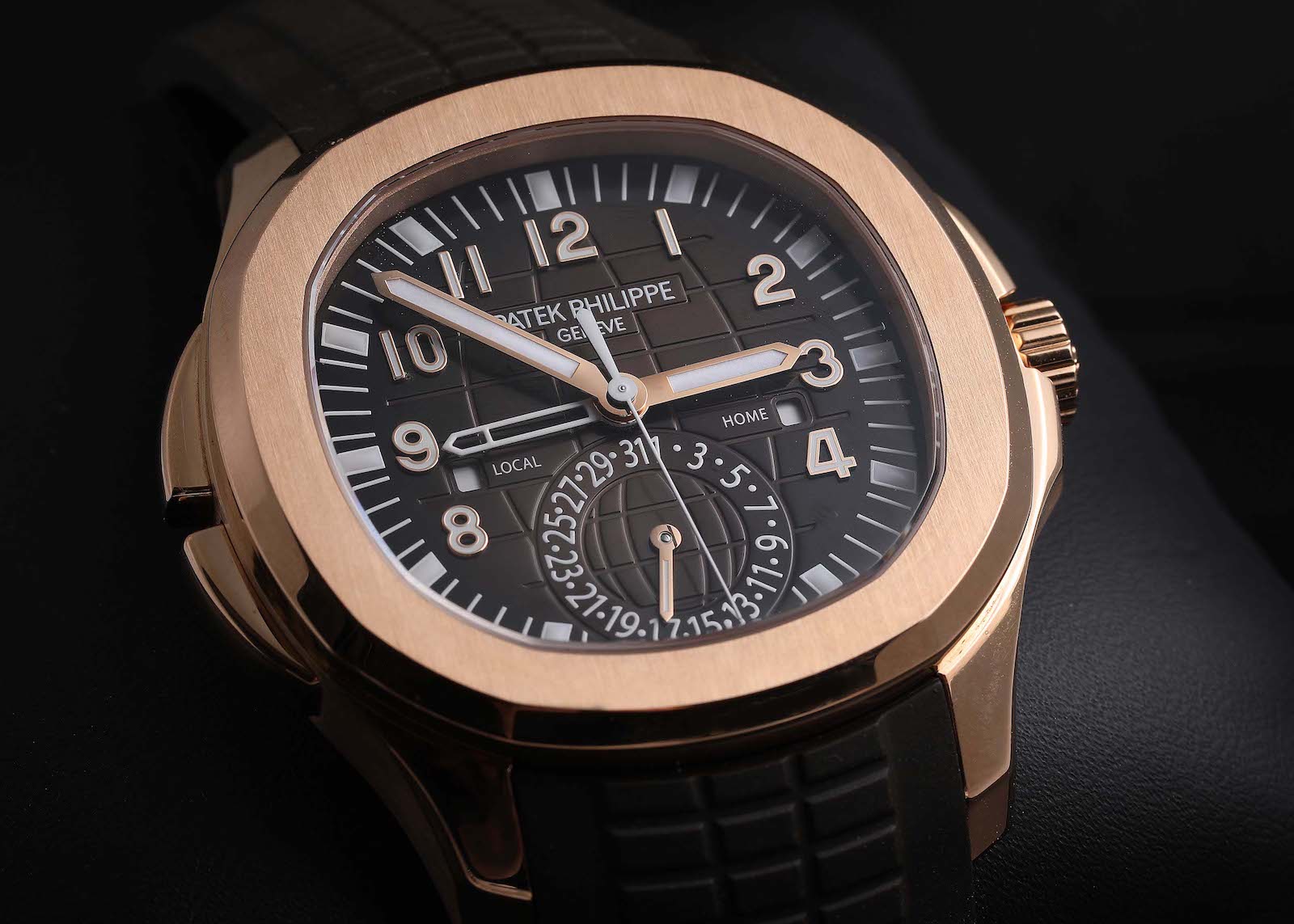Swisswatchexpo Op Twitter In Stock The Patek Philippe Aquanaut Travel Time Rose Gold Mens Watch 5164r A Flexible And Multitasking Sport Watch That Glows In Rose Gold T Co Tudaeohpvo Patek Patekphilippe T Co O4sxe3lkds