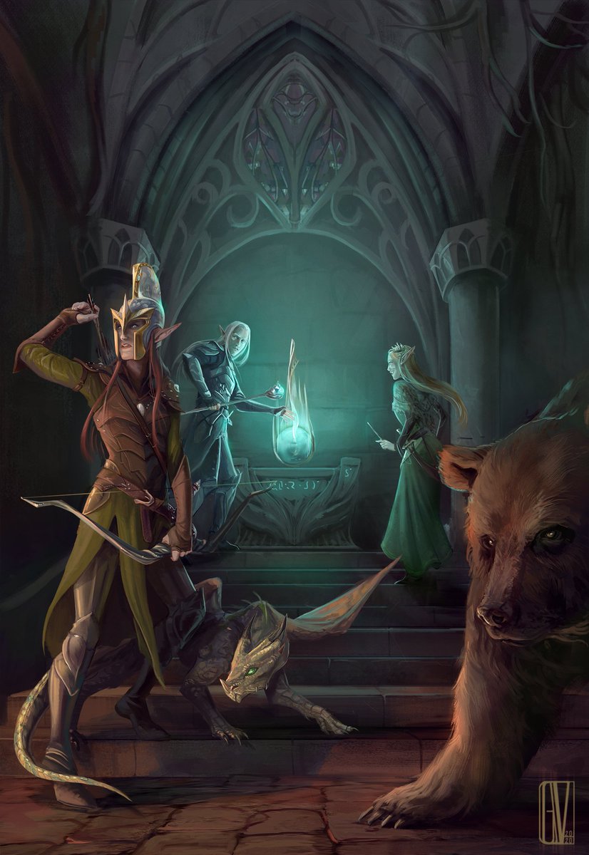 kurocyouART's tweet photo. Yet another #DnD commission. I had so much fun with this one. #dungeonsanddragons #wizardsofthecoast @Wizards_DnD #dnd
#illustration #visiblewomen https://t.co/VN8Kdd9hM0